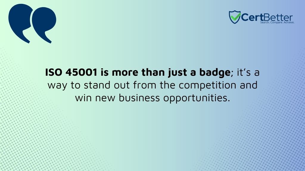 ISO is more than just a badge